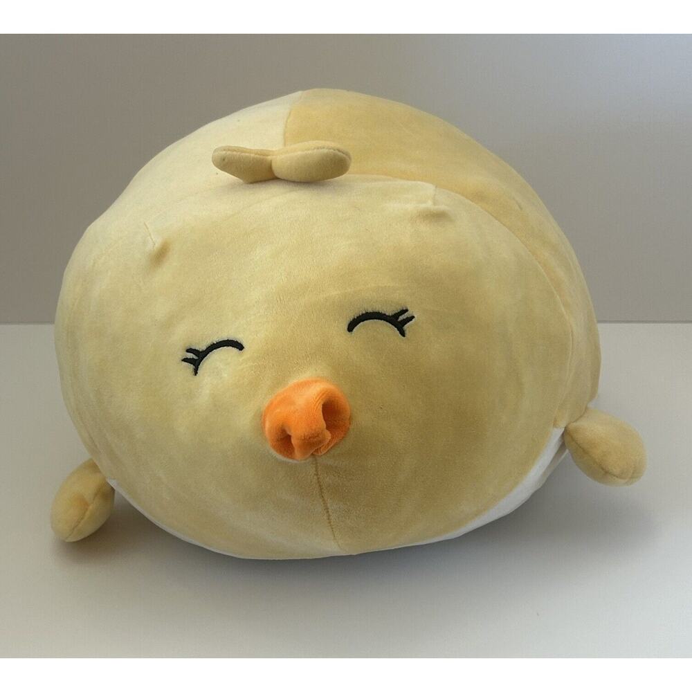 Smoochy Pals Stuffed Animal Chick 15" Plush Pillow by Linzy Toys